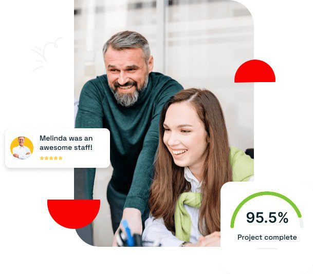 Budget Jobs Customers red