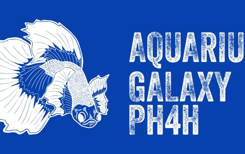 white logo color background