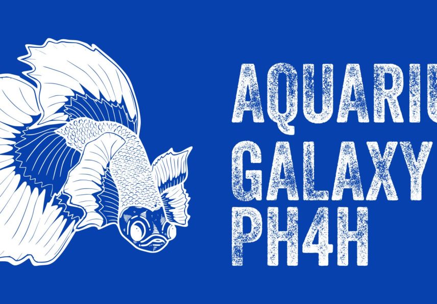 white logo color background